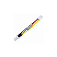 AAB Cooling KKO015 2 pin (apa - apa) fordulatszám csökkentő kábel ventilátorhoz 0.1m KKO015