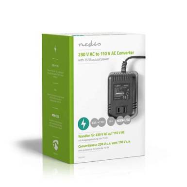 Nedis Poco 101 Hálózati inverter 230V - 110V / 75W POCO101 Nedis Poco 101 Hálózati inverter 230V - 110V / 75W POCO101