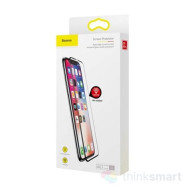 PanzerGlass™ Apple iPhone XR / 11 Tokbarát Edzett üveg kijelzővédő, fekete kerettel 2665