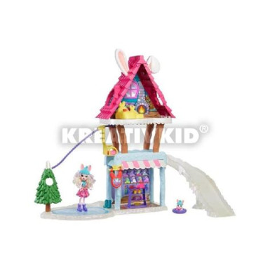 Mattel Enchantimals: Téli üdülő központ Bevy Bunny babával GJX50