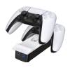 Venom VS5001 Twin Docking Station töltőállomás - PS5 - fehér VS5001