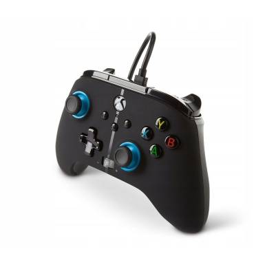 PowerA Xbox Series X | S Vezetékes Kontroller - Fekete/Kék 1518817-01 PowerA Xbox Series X | S Vezetékes Kontroller - Fekete/Kék 1518817-01