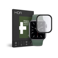 HOFI Hybrid Glass 44mm Apple Watch Series 4/5/6/SE üveg képernyővédő fólia - Fekete FN0012