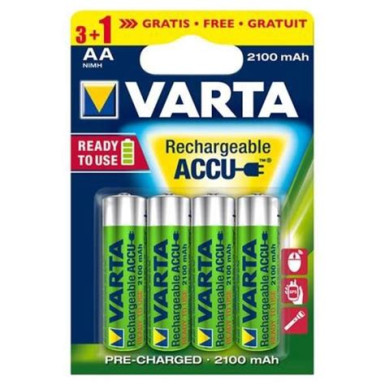 VARTA R06 AA Újratölthető ceruzaelem 2100mAh (4db/csomag) 4008496550692