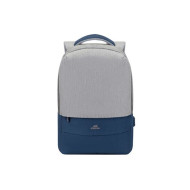 RivaCase 7567 Anti-theft Laptop backpack 17.3" / 6  Grey/Dark blue 4260403578308