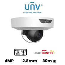 Uniview 4MP LightHunter IR dómkamera 2.7-13.5mm motoros objektívvel SIP (Smart Intrusion Prevention) objektum detektálási funkcióval IPC3638SB-ADZK-I0