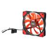 Akyga AW-12E-BR System Fan 12cm Red LED AW-12E-BR
