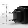 AXAGON ACU-QS24 QC3.0 + 5V-1.2A Wall Charger Black ACU-QS24