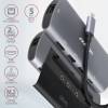 AXAGON HMC-6M2 SuperSpeed USB-C Combo 6in1 Hub HMC-6M2