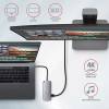 AXAGON HMC-6M2 SuperSpeed USB-C Combo 6in1 Hub HMC-6M2