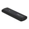 Delock Külső USB Type-C kombinált ház M.2 NVMe PCIe vagy SATA SSD eszközhöz - szerszám mentes 42633