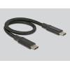 Delock Külső USB Type-C kombinált ház M.2 NVMe PCIe vagy SATA SSD eszközhöz - szerszám mentes 42633