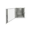Szekr. Fali 16U 16' 600 mély x 600 Digitus DN-19 16U-6/6-EC SW DN-19 16U-6/6-EC SW