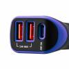 Autós töltő 3xUSB aljzattal 2400mA Canyon CNE-CCA08PU CNE-CCA08PU