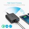 Anker, PowerPort 5 with Dual QC 3.0 63W USB-A EU Black A2054L11