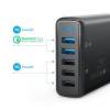 Anker, PowerPort 5 with Dual QC 3.0 63W USB-A EU Black A2054L11