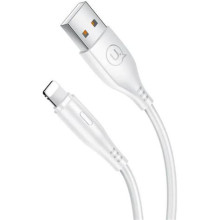 Usams U18 Round Charging and Data Cable White US-SJ266W