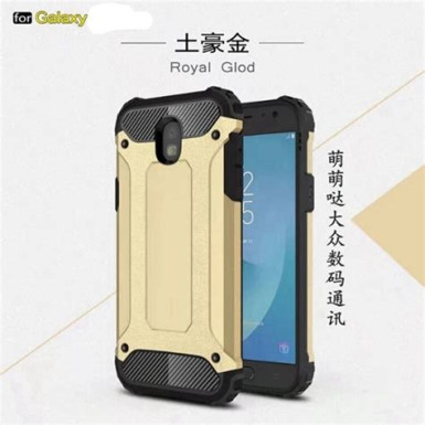 Forcell Armor Samsung J330F Galaxy J3 (2017) Ütésálló Tok - Fekete FA J330 BK