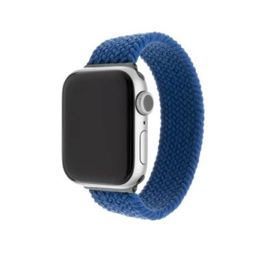 FIXED Elastic nylon strap Nylon Strap for Apple Watch 38/40mm, size L, black FIXENST-436-L-BK
