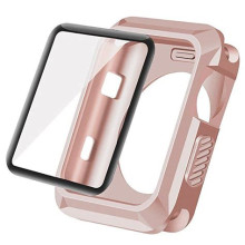 FIXED Protective case Pure with tempered glass for Apple Watch 42mm, clear FIXPUW-435