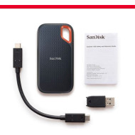 Sandisk 1TB USB3.2/USB Type-C Extreme Portable SSD V2 Grey 186533