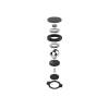FIXED Magnetic holder Icon Flex Mini for dashboard, black FIXIC-FLEXM-BK