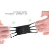 FIXED Bikee 2 attachable silicone mobile phone holder, black FIXBI2-BK