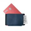 FIXED Real leather Tiny Wallet, blue FIXW-STN2-BL