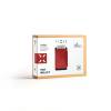 FIXED Real leather Tiny Wallet, red FIXW-STN2-RD