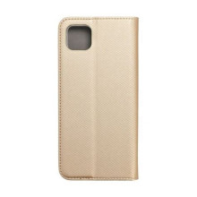 Magnet Samsung Galaxy A22 5G mágneses flip tok, arany  Magnet flip 56519