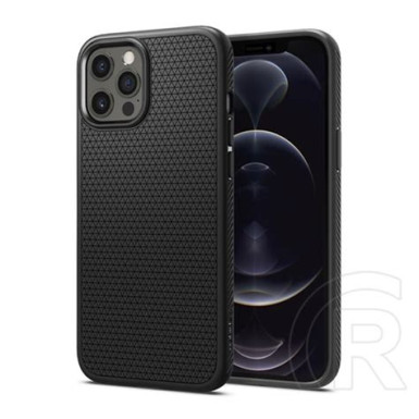 Spigen Liquid Air Apple iPhone 13 Pro Matte Black tok, fekete ACS03258 Spigen 59177