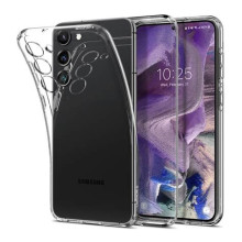 Spigen Liquid Crystal Glitter Samsung Galaxy A52 5G/A52 Crystal Clear tok, átlátszó ACS02317 Spigen 56414