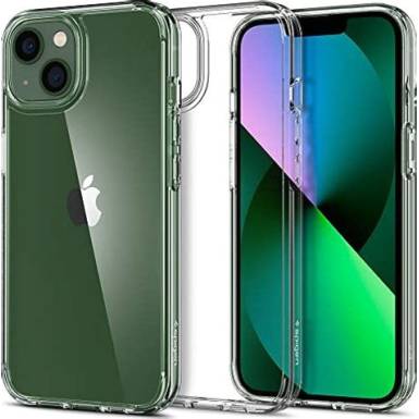 Spigen Ultra Hybrid Apple iPhone 13 mini Crystal Clear tok, átlátszó ACS03317 Spigen 59087 Spigen Ultra Hybrid Apple iPhone 13 mini Crystal Clear tok, átlátszó ACS03317 Spigen 59087