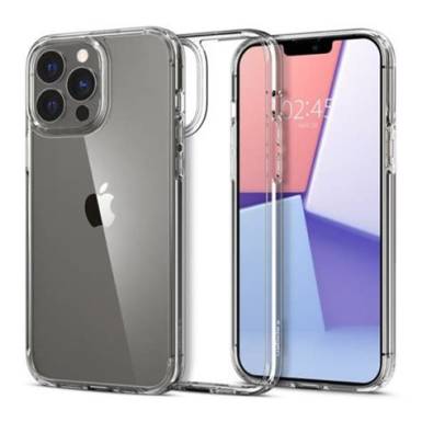 Spigen Ultra Hybrid Apple iPhone 13 Pro Crystal Clear tok, átlátszó ACS03261 Spigen 59206 Spigen Ultra Hybrid Apple iPhone 13 Pro Crystal Clear tok, átlátszó ACS03261 Spigen 59206