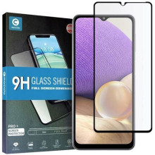 Samsung A426 Galaxy A42 Full Glue hajlított tempered glass kijelzővédő üvegfólia, fekete  Utángyártott 53406