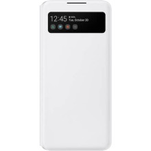 Samsung Galaxy A42 LED View Cover, gyári flip tok, fehér, EF-EA426PWE EF-EA426PWEGEE Samsung 54839