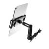 FIXED Universal holder for Tab Passenger 2 tablets with attachment to the headrest and footrest, black FIXTAB-PAS2-BK