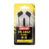 Maxell Plugz + mic Earphone Black MAX771898