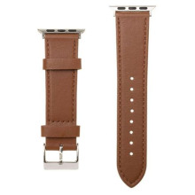 FIXED Leather Strap for Apple Watch 42/44/45 mm Brown FIXLST-434-BRW