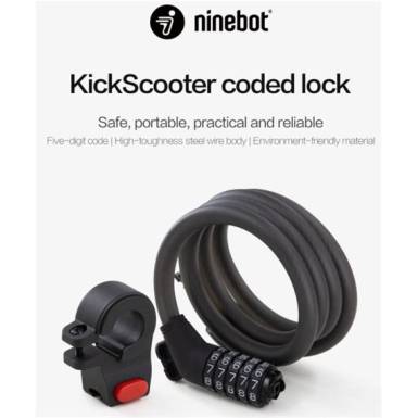 Ninebot Password Lock for KickScooters z&aacute;r NINEKSBSLCK
