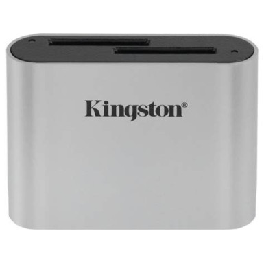 Kingston Workflow Dual-Slot USB3.2 Gen1 A SD, SDHC, SDCX kártyaolvasó WFS-SD