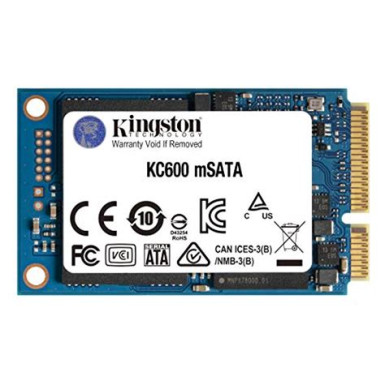 KINGSTON KC600 1024GB SATA3 mSATA SSD SKC600MS/1024G