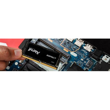 KINGSTON 16GB 3200MHz DDR4 CL20 SODIMM Kit of 2 FURY Impact KF432S20IBK2/16
