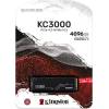 KINGSTON KC3000 4096GB PCIe 4.0 NVMe M.2 SSD SKC3000D/4096G