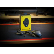 CORSAIR DARK CORE RGB PRO SE Wireless FPS/MOBA Gaming Mouse with SLIPSTREAM Technology Black Backlit RGB wireless charging (EU) CH-9315511-EU