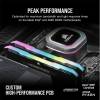 CORSAIR DDR4 16GB 2x8GB 3200MHz DIMM CL16 VENGEANCE RGB Pro SL Black 1.35V XMP 2.0 CMH16GX4M2E3200C16