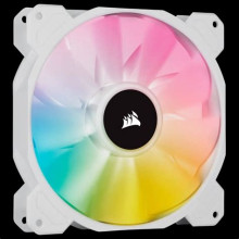 CORSAIR SP140 RGB ELITE White 140mm RGB LED Fan with AirGuide Single Pack CO-9050138-WW