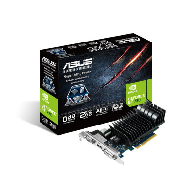 Asus GT720-SL-2GD3-BRK nVidia,PCIE,GPU:797MHz,RAM:1800MHz,2GB,DDR3,64bit,Passzív hűtés,VGA,1xDVI,1xHDMI,LP