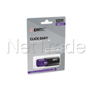 EMTEC Pendrive, 128GB, USB 3.2, EMTEC "B110 Click Easy", fekete-lila ECMMD128GB113