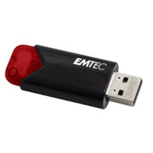EMTEC Pendrive, 16GB, USB 3.2, EMTEC "B110 Click Easy", fekete-piros ECMMD16GB113